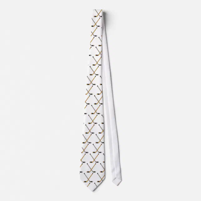 hockey neck tie