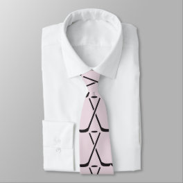 Hockey Sticks Neck Tie