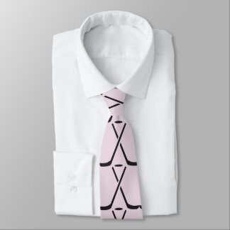 Hockey Sticks Neck Tie