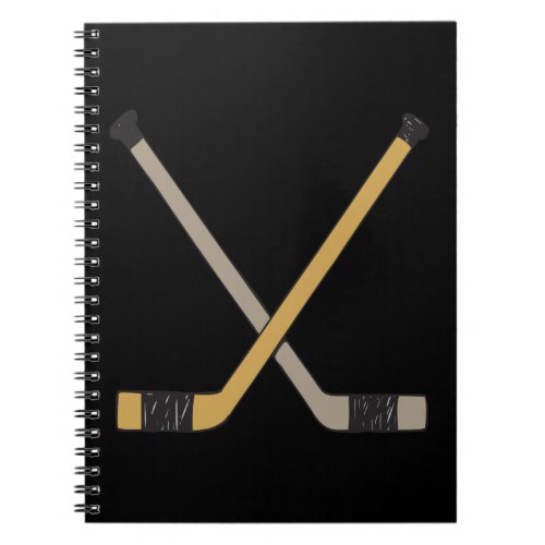 Hockey Sticks Notebook