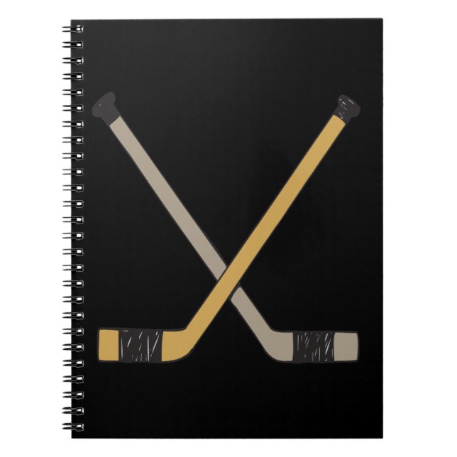 Hockey Sticks Notebook (Front)