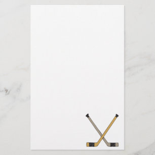 Hockey Sticks Stationery