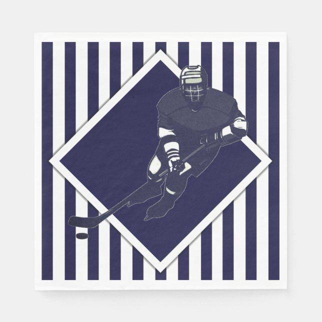 Hockey Team Napkins (Front)