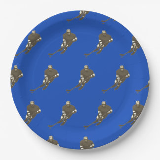 Hockey Team Paper Plates