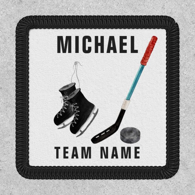 Hockey Team | Player Name Patch (Front)