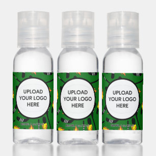 Hockey Team Sports Name Logo Message Hand Sanitizer