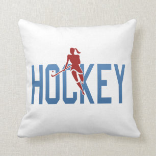 HOCKEY THROW PILLOW