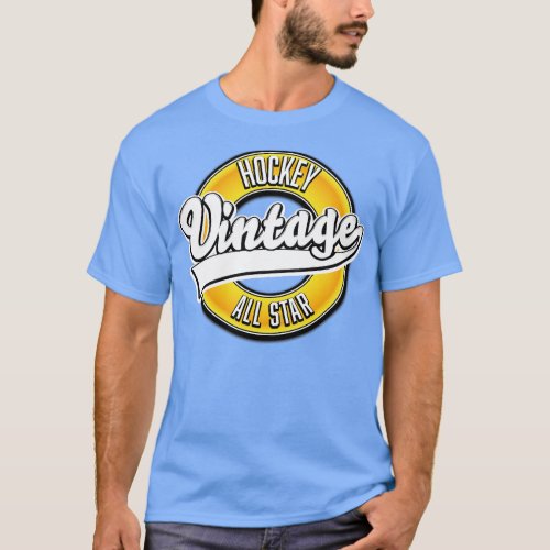 Hockey Vintage All Star T_Shirt