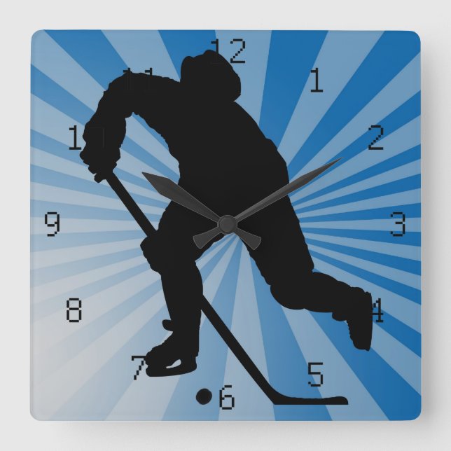 hockey Wall Clock (Front)