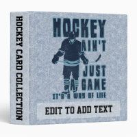 Hockey Way of Life Card Album, Customizable
