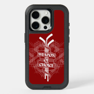Hockey Weapon Of Choice iPhone 15 Pro Case