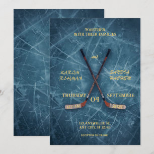 Hockey Wedding Invitation – Sporty & Romantic Desi