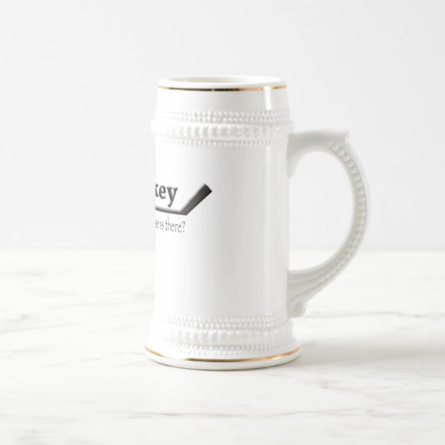 hockey ---- what else is there beer stein (Right)