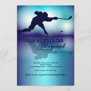 Hockey's My Game Invitation