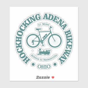 Hockhocking Adena Bikeway (cycling) Sticker