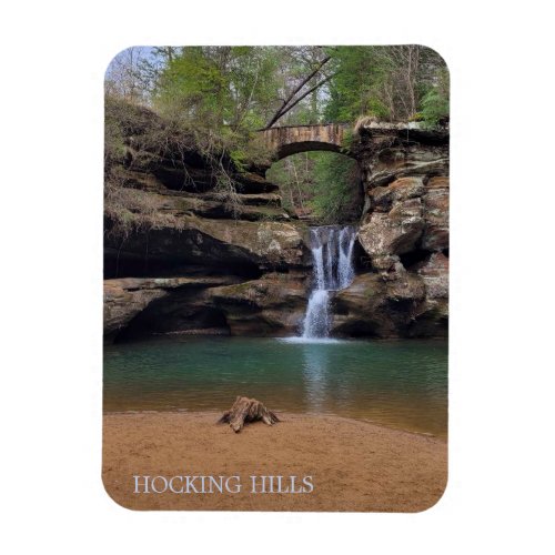 Hocking Hills Ohio Iconic Waterfall Magnet