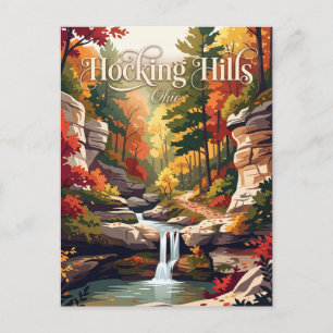 Hocking Hills, Ohio, USA Postcard