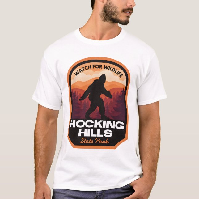 Hocking Hills State Park Bigfoot T-Shirt (Front)