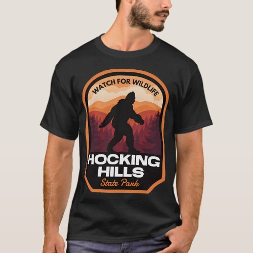 Hocking Hills State Park Bigfoot T_Shirt