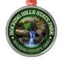 Hocking Hills State Park Metal Ornament