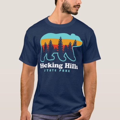 Hocking Hills State Park Ohio Bear T_Shirt