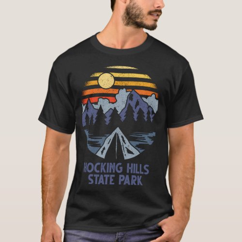 Hocking Hills State Park Ohio Oh Outdoors Forest H T_Shirt
