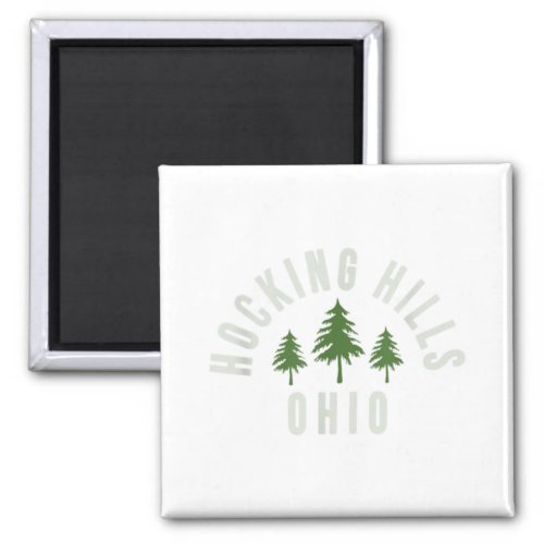 Hocking Hills State Park Ohio T_Shirt Souvenir Hik Magnet