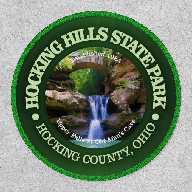 Hocking Hills State Park  Patch (Front)