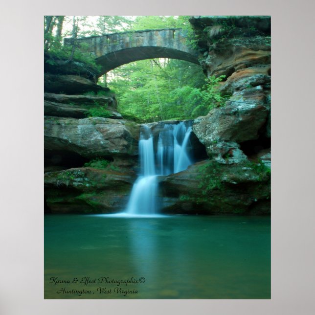 Hocking Hills State Park Poster (Front)