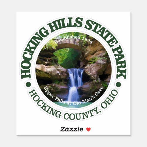 Hocking Hills State Park Sticker