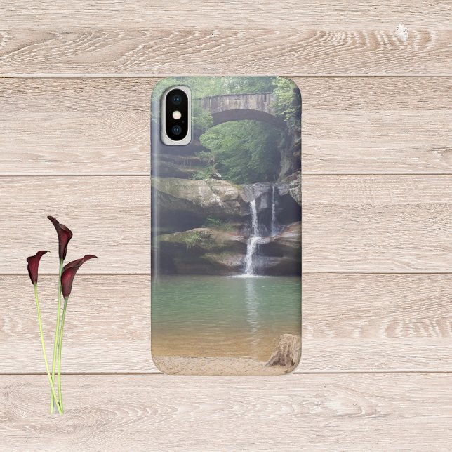 Hocking Hills Waterfall Case-Mate iPhone Case (Creator Uploaded)
