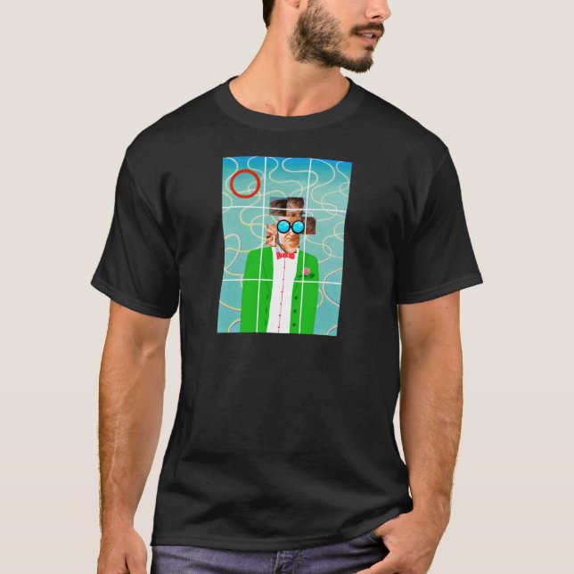 Hockney portrait T-Shirt (Front)