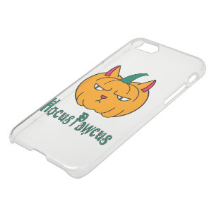 Hocus pawcus Halloween pumpkin ginger cat magic iPhone SE/8/7 Case