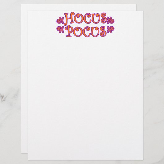 Hocus Pocus (Front/Back)