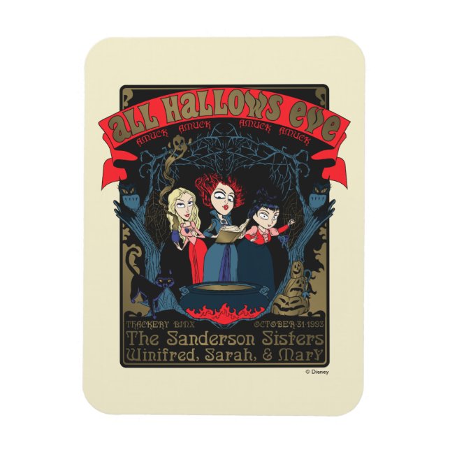 Hocus Pocus All Hallows’ Eve Enchantment Magnet (Vertical)