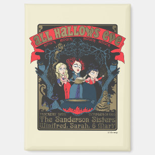Hocus Pocus All Hallows’ Eve Enchantment Magnet
