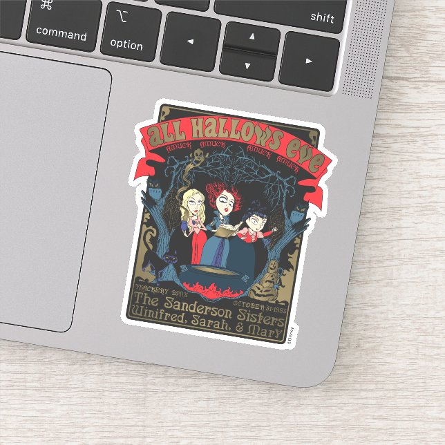 Hocus Pocus All Hallows’ Eve Enchantment Sticker (Detail)