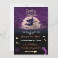 Hocus Pocus Baby Shower Invitation