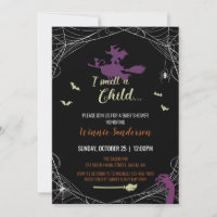 Hocus Pocus Baby Shower Invitation