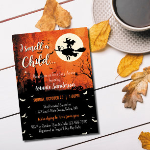 Hocus Pocus Baby Shower Invitation