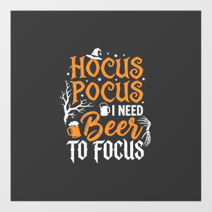Hocus Pocus Beer Halloween Design_1 Floor Decals