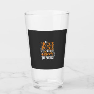 Hocus Pocus Beer Halloween Design_1 Glass