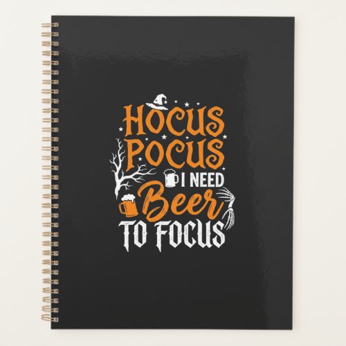 Hocus Pocus Beer Halloween Design_1 Planner