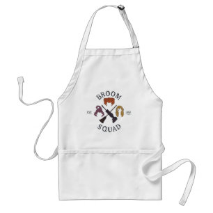 Hocus Pocus Broom Squad Est. 1693 Adult Apron