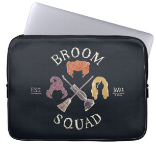 Hocus Pocus Broom Squad Est. 1693 Laptop Sleeve