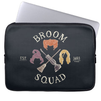 Hocus Pocus Broom Squad Est. 1693 Laptop Sleeve