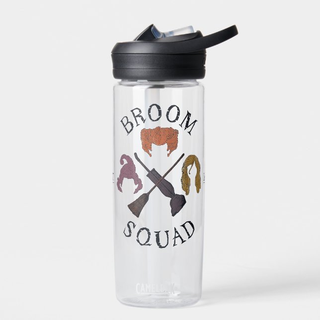 Hocus Pocus Broom Squad Est. 1693 Water Bottle (Left)