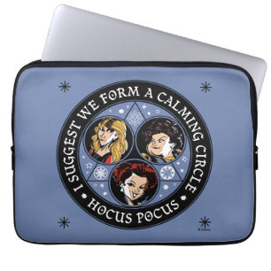 Hocus Pocus Calming Circle Spellbound Fun Laptop Sleeve