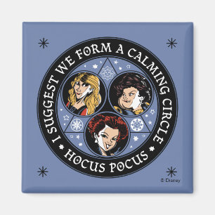 Hocus Pocus Calming Circle Spellbound Fun Magnet