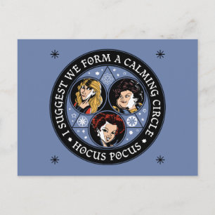 Hocus Pocus Calming Circle Spellbound Fun Postcard